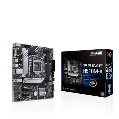 ASUS PRIME H510M-A DDR4 3200MHZ 1XVGA 1XHDMI 1XDP 1XM.2 USB 3.2 MATX 1200P 