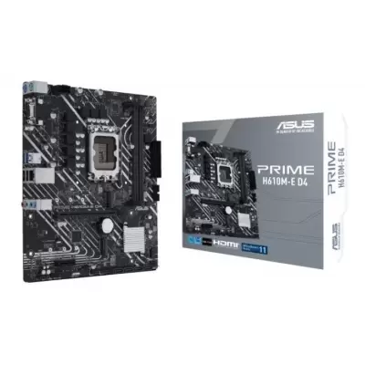 ASUS PRIME H610M-E D4 DDR4 3200MHZ 1XVGA 1XHDMI 1XDP 2XM.2 USB 3.2 MATX 1700P 