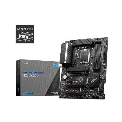 MSI PRO Z690-A DDR4 5200MHZ 1XHDMI 1XDP 4XM.2 USB 3.2 ATX 1700P 