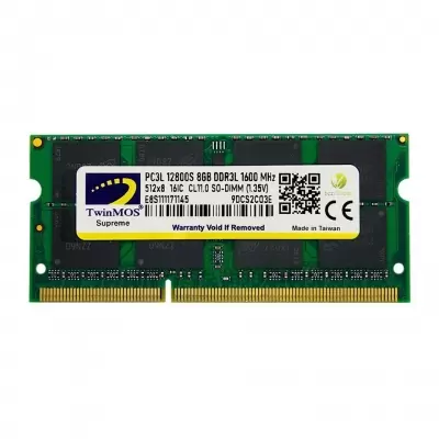 8 GB DDR3 1600MHZ TWINMOS 1.35 NB MDD3L8GB1600N 