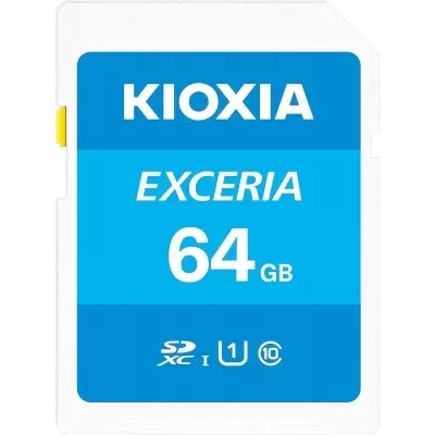 64 GB KIOXIA NORMAL SD EXCERIA C10 LNEX1L064GG4 