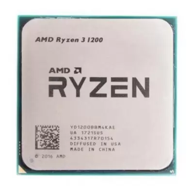 AMD RYZEN 3 1200 TRAY 3.1GHZ 8MB 65W WRAITH AM4+ (FANSIZ , KUTUSUZ) 