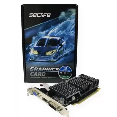 SECLIFE GEFORCE GT610 LP 2GB DDR3 64B 1XVGA 1XHDMI 1XDVI 