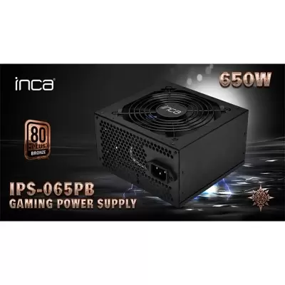 INCA IPS-065PB 650W 140MM FAN 80+ BRONZ POWER SUPPLY 
