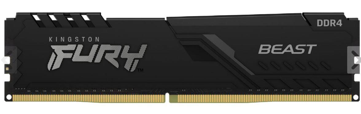 8 GB DDR4 3200MHZ KINGSTON FURY BEAST CL16 DIMM DT KF432C16BB/8 