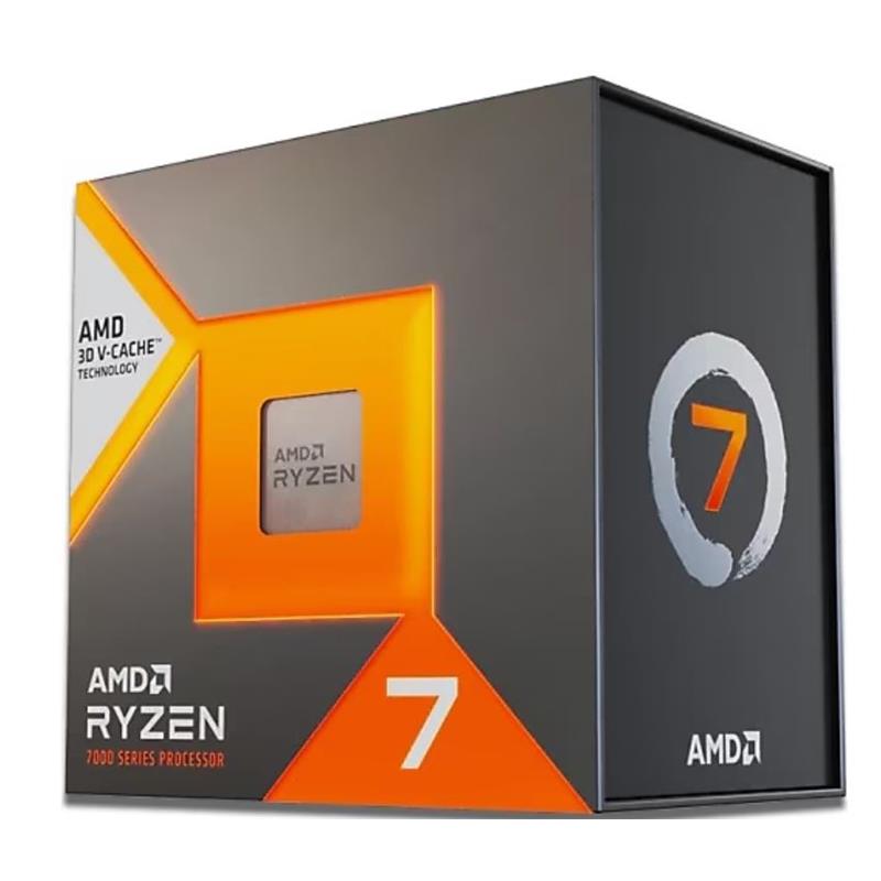AMD RYZEN 7 7800X3D 4.2GHZ 96MB 120W AM5 BOX (RADEON GRAPHICS,FANSIZ) 