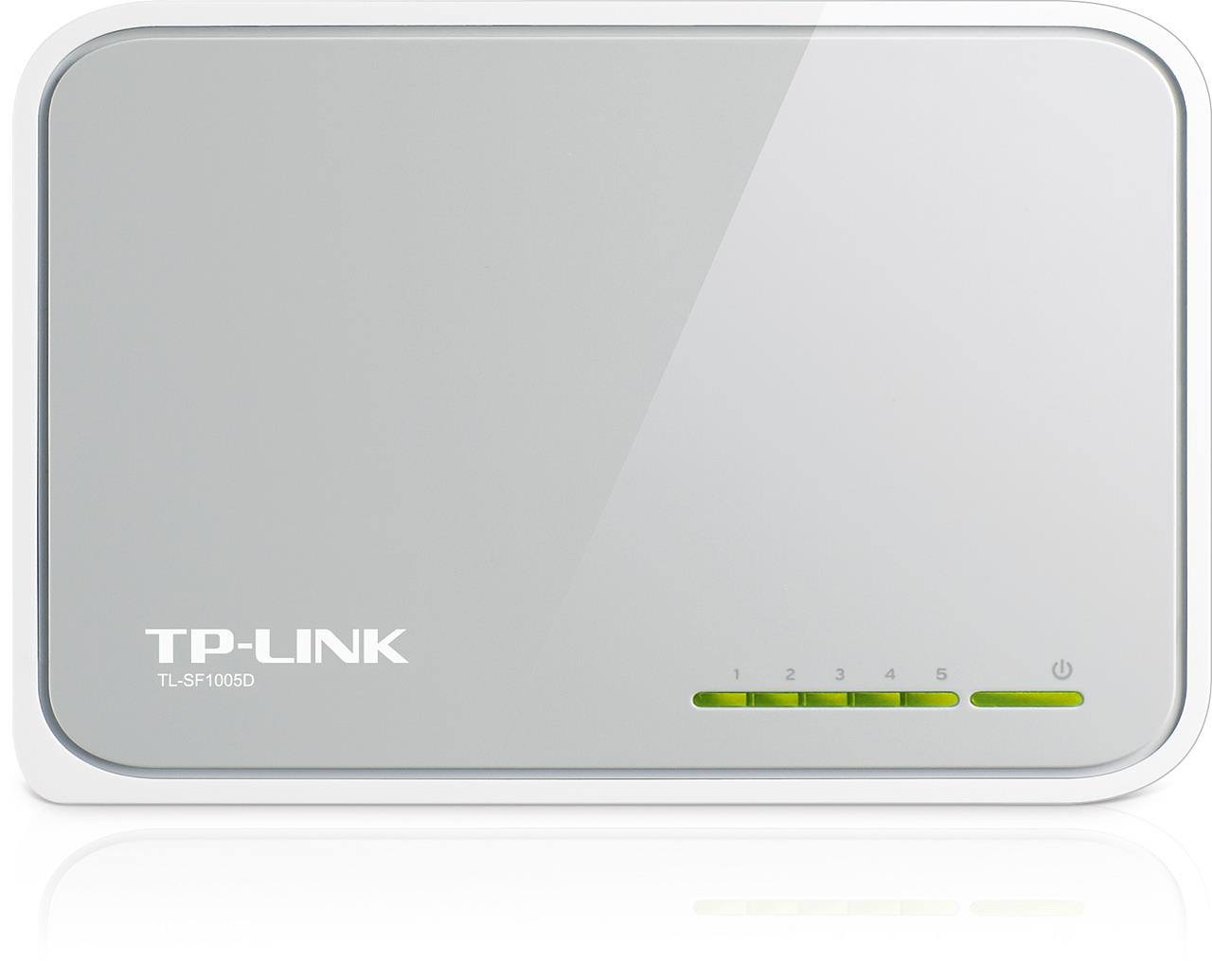 TP-LINK TL-SF1005D 5 PORT 10/100 PLASTİK KASA SWITCH 