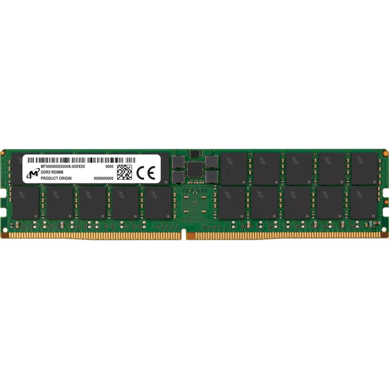 64 GB MICRON DDR5 4800MHZ RDIMM CL40 2RX4 MTC40F2046S1RC48BR 