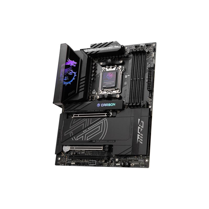 MSI MPG X870E CARBON WIFI DDR5 8400MT/S 1XHDMI 2XUSB4 4XM.2 ATX AM5 (AMD AM5 9000/ 8000/ 7000 SERİ İŞLEMCİ UYUMLU)