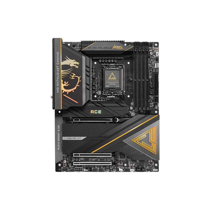MSI MEG Z890 ACE DDR5 9200MHZ 1XHDMI 5XM.2 ATX 1851P (INTEL ULTRA PROCESSORS SERIES 2) MSI MEG Z890 ACE DDR5 9200MHZ 1XHDMI 5XM.2 ATX 1851P (INTEL ULTRA PROCESSORS SERIES 2)