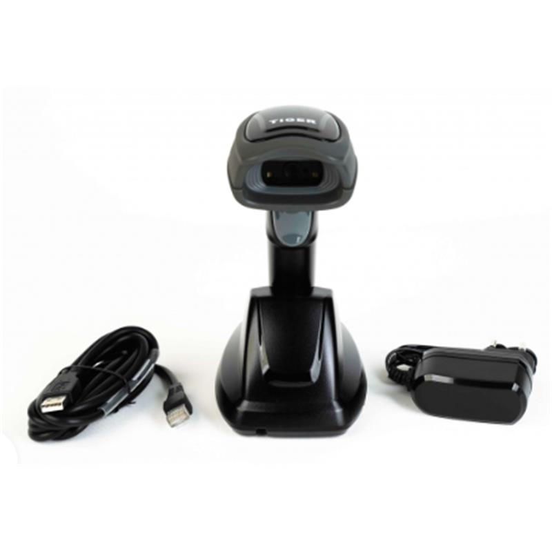 TIGER CS92 2D IMAGER KABLOSUZ USB BARKOD OKUYUCU + STAND 