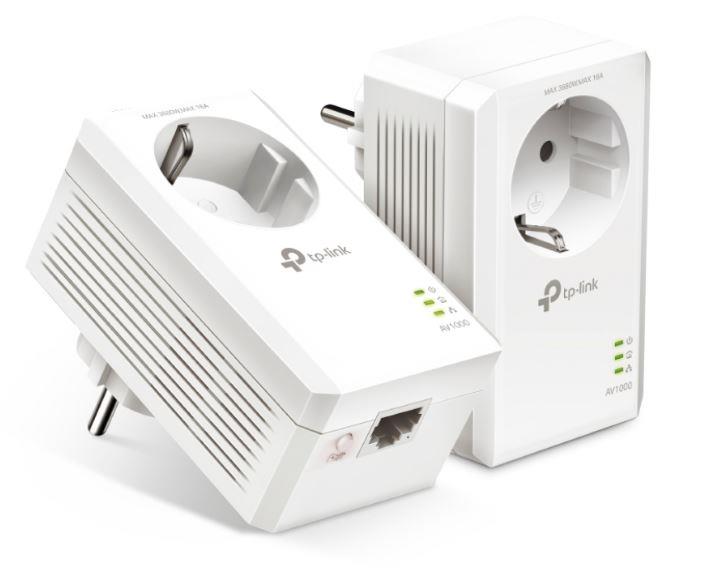 TP-LINK TL-PA7017P KIT AV1000 GIGABIT POWERLINE GENISLETICI 